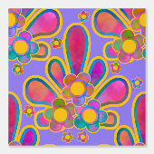 Decadent Guilded Retro Watercolor Ploomf Twilight Tapete (Vorderseite)