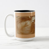 Decaf ist für Wimps-Tasse Zweifarbige Tasse (Links)