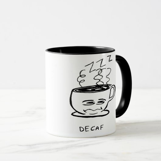 Decaf-Kaffee-Tasse Tasse (VorderseiteRechts)