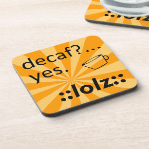 Decaf LOLZ Untersetzer