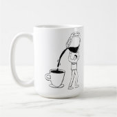 Decaf? No thanks. I only run on high-octane fuel! Kaffeetasse (Links)