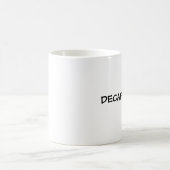 Decaf-Tasse Kaffeetasse (Mittel)