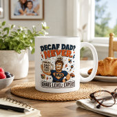 Decaf-Vater-Niemals-Chaos-Level-Experte-Lustiger-V Kaffeetasse