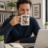 Decaf-Vater-Niemals-Chaos-Level-Experte-Lustiger-V Kaffeetasse