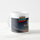 Decaf-Zerstörer – Der Energie-Dieb Kaffeetasse (Vorderseite Links)