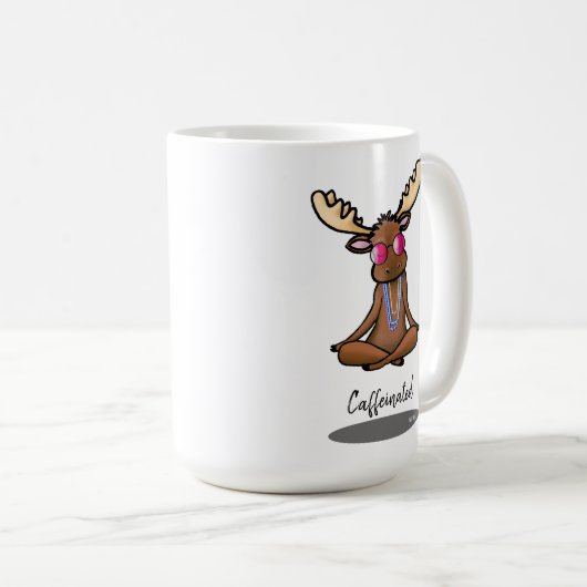 Decaffeinated Moose Kaffeetasse (VorderseiteRechts)