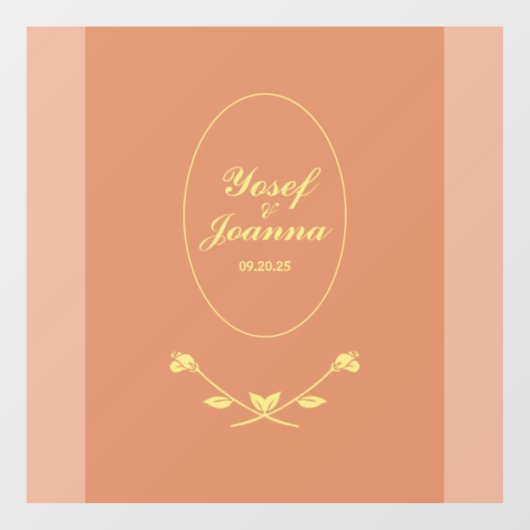 Decal und Aufkleber für Hochzeitscoupons (Blatt)