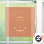 Decal und Aufkleber für Hochzeitscoupons (Zuhause)