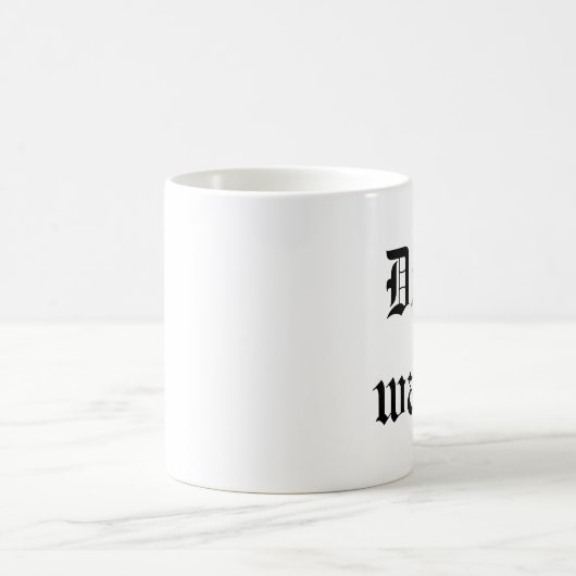 Decal water! Tasse (Mittel)