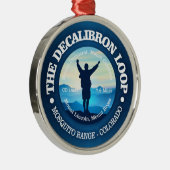 Decalibronschleife (Wandern) Ornament Aus Metall (Rechts)