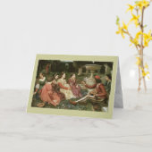 Decameron durch John William Waterhouse (1916) Karte (Gelbe Blume)