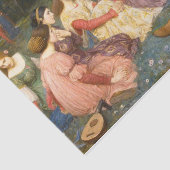 Decameron von John William Waterhouse Seidenpapier (Ausschnitt)