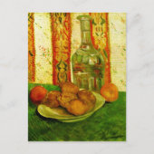 Decanter Lemons & Plate Van Gogh Fine Art Postkarte (Vorderseite)