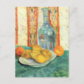 Decanter und Lemons Vincent van Gogh Postkarte (Vorderseite)