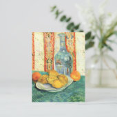 Decanter und Lemons Vincent van Gogh Postkarte (Stehend Vorderseite)
