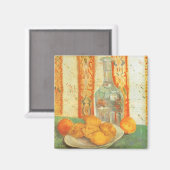 Decanter und Zitronen auf einer Tafel von Vincent Magnet (Vorderseite/Rückseite)