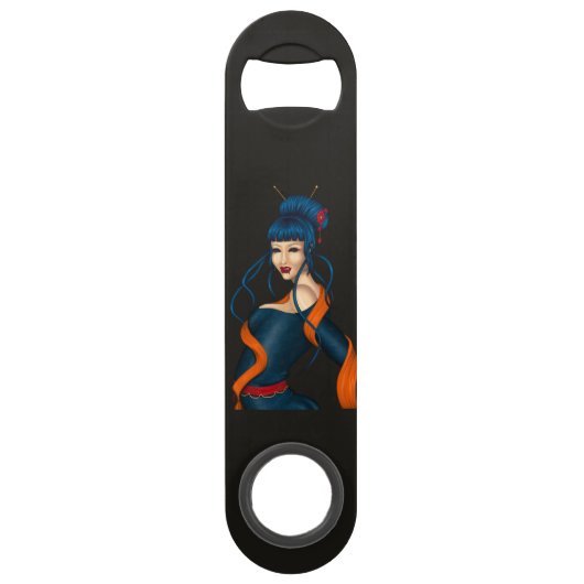 Décapsuleur en acier inoxydable speed flaschenöffner (Vorderseite)