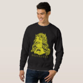Decartes schlechtes Dämon-Shirt Sweatshirt (Vorne ganz)