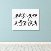 Decathlon Leinwanddruck (Insitu (Holzboden))