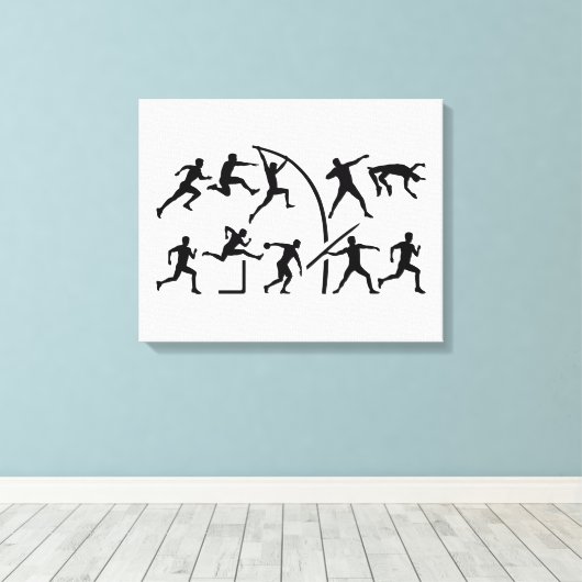 Decathlon Leinwanddruck (Insitu (Holzboden))