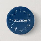 Decathlon Stickman Track und Field Athletics Blue Button (Vorderseite)