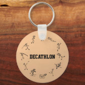 Decathlon Stickman Track und Field Athletics Schlüsselanhänger (Vorderseite)