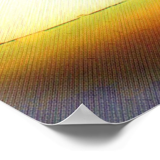 Decathlon Zeichnend Poster (Ecke)