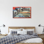 Decatur, Alabama - Großbuchstaben Leinwanddruck (Insitu (Schlafzimmer))