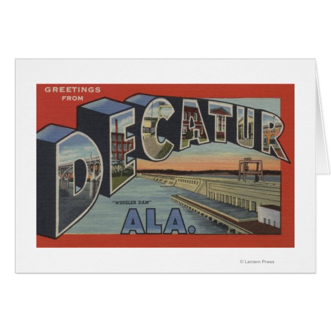 Decatur, Alabama - Große Briefszenen (Vorderseite (Horizontal))