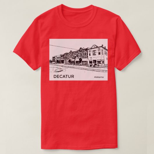 Decatur Alabama TShirt (Design vorne)