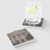 Decatur Courthouse Decatur Ga Marble Stone Unterse Steinuntersetzer (Seitenansicht)