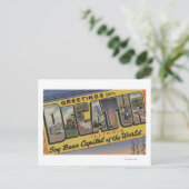 Decatur, Illinois (Sojabohnen-Hauptstadt) Postkarte (Stehend Vorderseite)