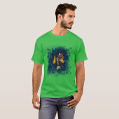 Decatur Staley Abstract Football Player T-Shirt (Vorne ganz)