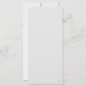 Decay - Gothic Invitation & Greeting Card (Rückseite)