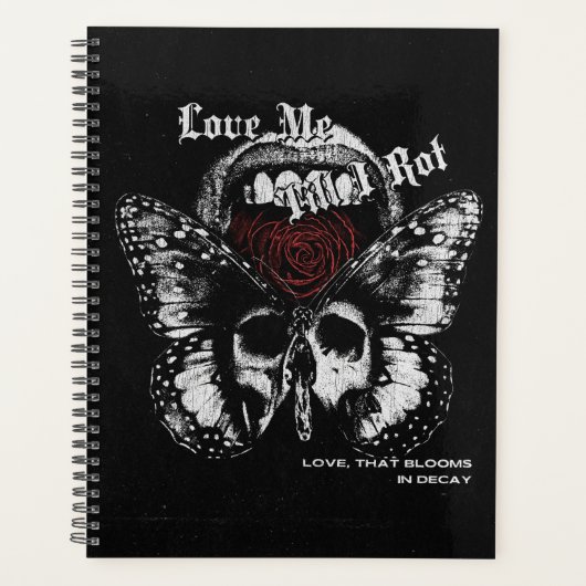 Decaying Love - Gothic Streetwear Design Planer (Vorderseite)