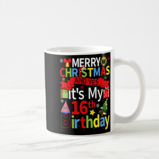 December 25th Merry Christmas And Yes It's My 16th Kaffeetasse (Rechts)