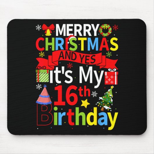December 25th Merry Christmas And Yes It's My 16th Mousepad (Vorne)