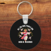 December Srit Legends Quote For Faith Lovers Winte Schlüsselanhänger (Vorderseite)