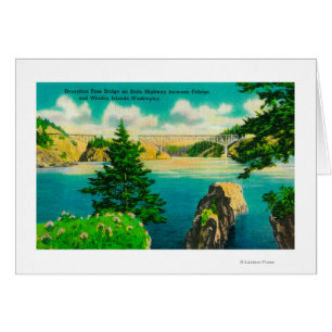 Deception Pass Bridge, Fidalgo und Whidby Island