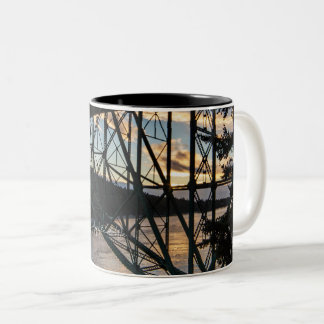 Deception Pass Bridge Mug Zweifarbige Tasse