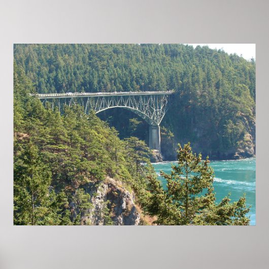 Deception Pass Bridge Poster (Vorne)
