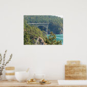 Deception Pass Bridge Poster (Küche)