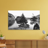 Deception Pass Bridge, Washington View Fotograp 2 Leinwanddruck (Insitu (Wohnzimmer))