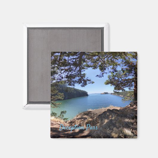 Deception Pass Magnet (Vorderseite/Rückseite)