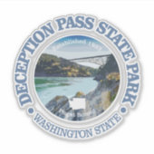 Deception Pass SP Aufkleber (Vorderseite)