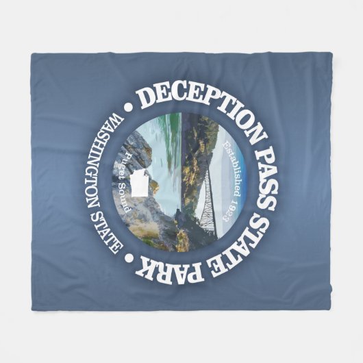 Deception Pass SP Fleecedecke (Vorderseite (Horizontal))