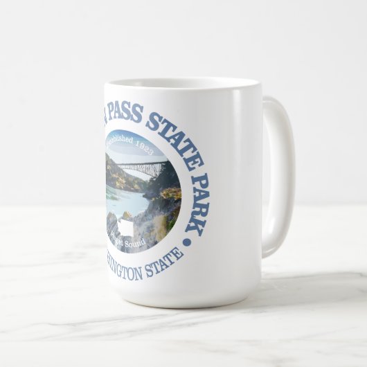 Deception Pass SP Kaffeetasse (VorderseiteRechts)