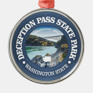 Deception Pass SP Ornament Aus Metall