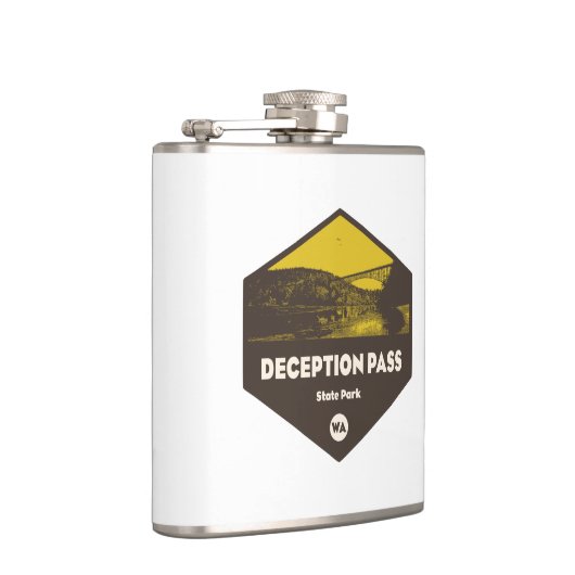 Deception Pass Staat Park Washington Flachmann (Rechts)