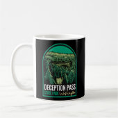 Deception Pass Staat Park Washington Kaffeetasse (Links)